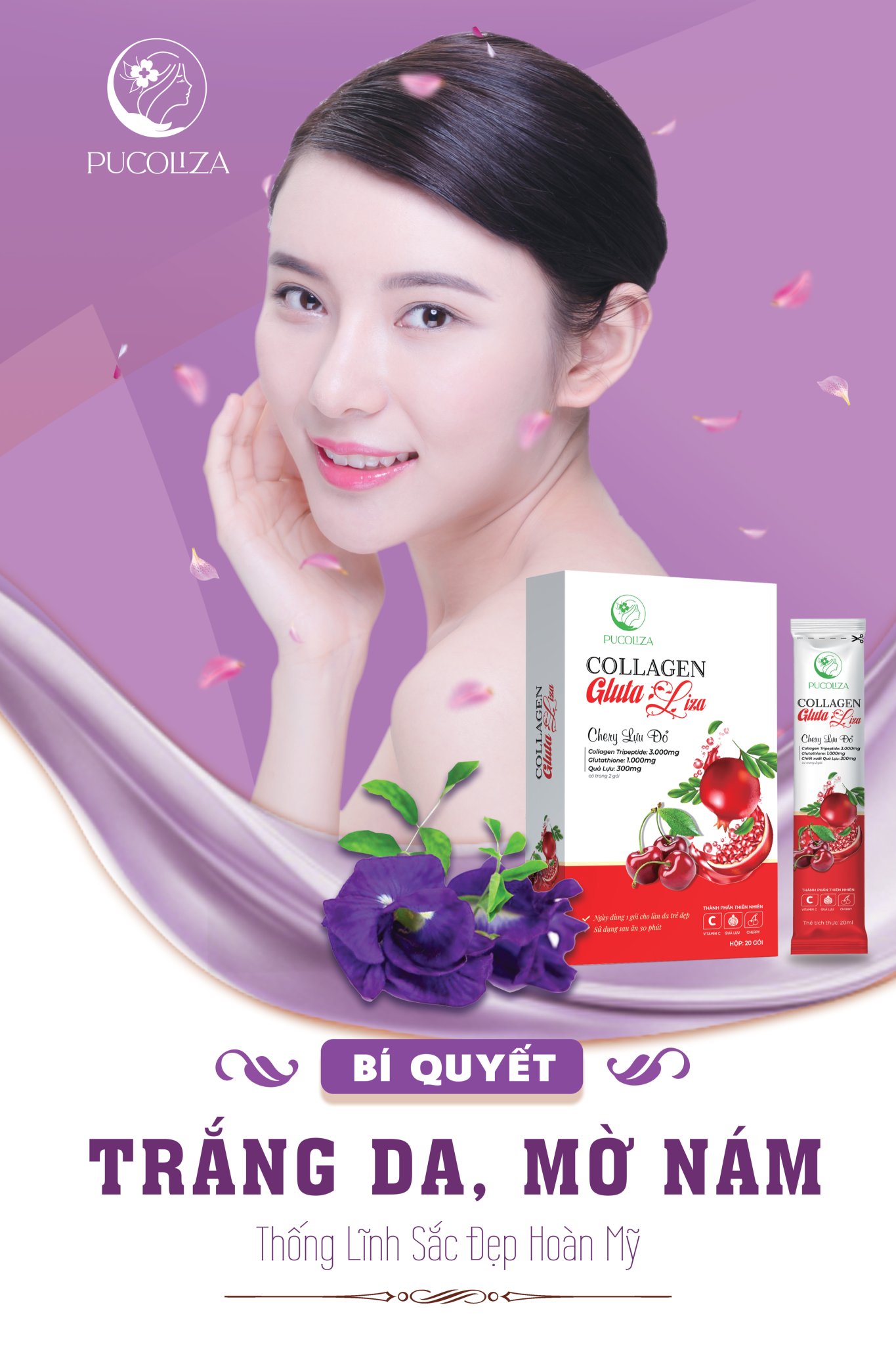 Collagen Gluta Liza - giải pháp vàng cho vẻ đẹp hoàn hảo