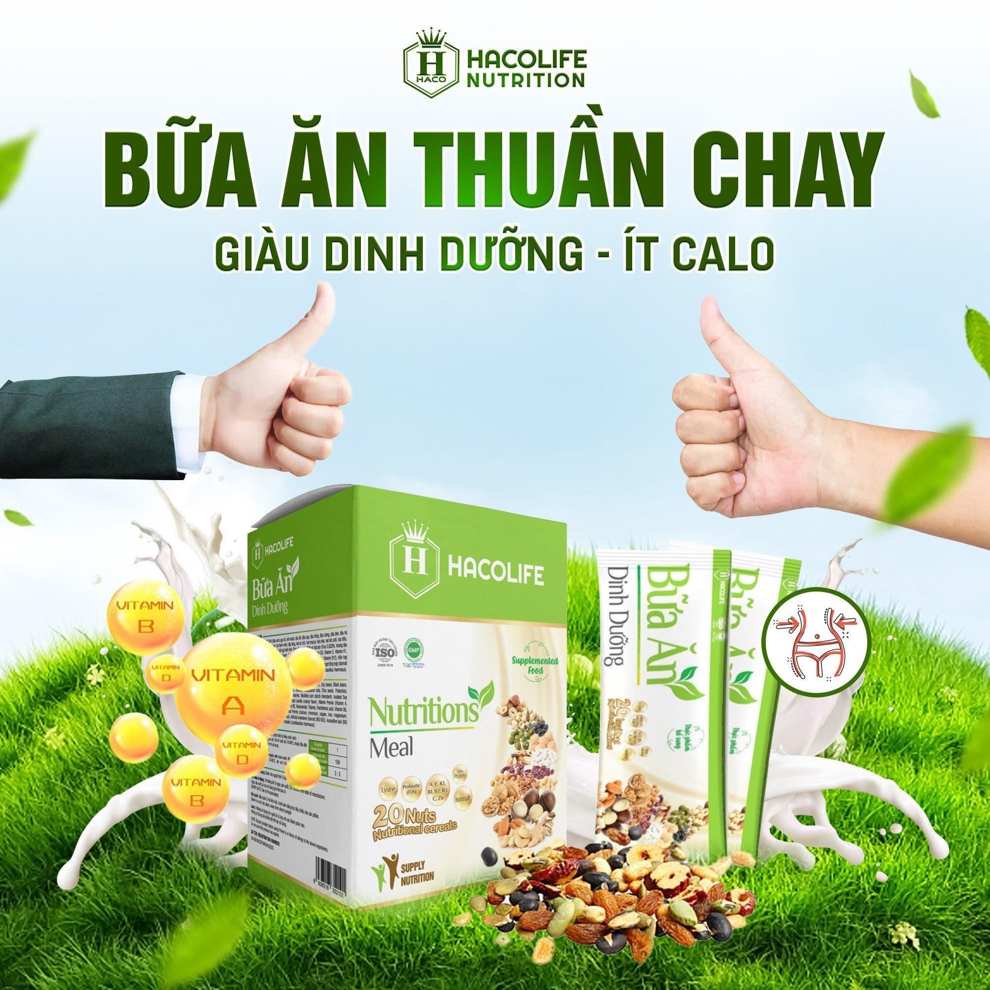 HacoLife - sự lựa chọn tối ưu để có bữa ăn đầy đủ dinh dưỡng