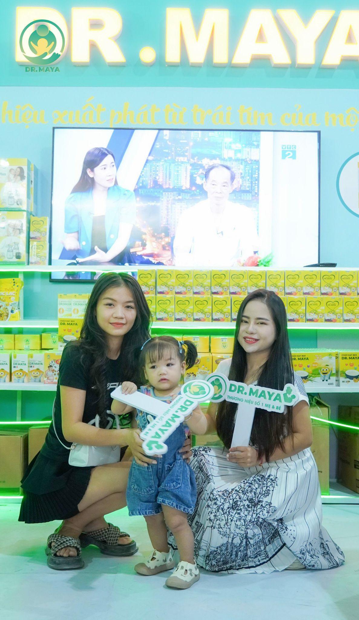 DR.MAYA đồng hành cùng KIDSPLAZA tại Festival Mẹ bầu & Em bé 2023