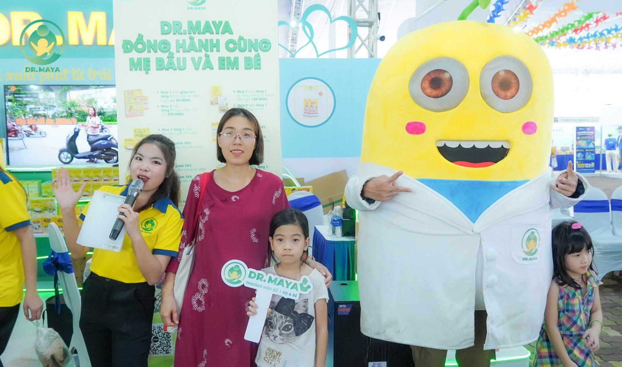 DR.MAYA đồng hành cùng KIDSPLAZA tại Festival Mẹ bầu & Em bé 2023