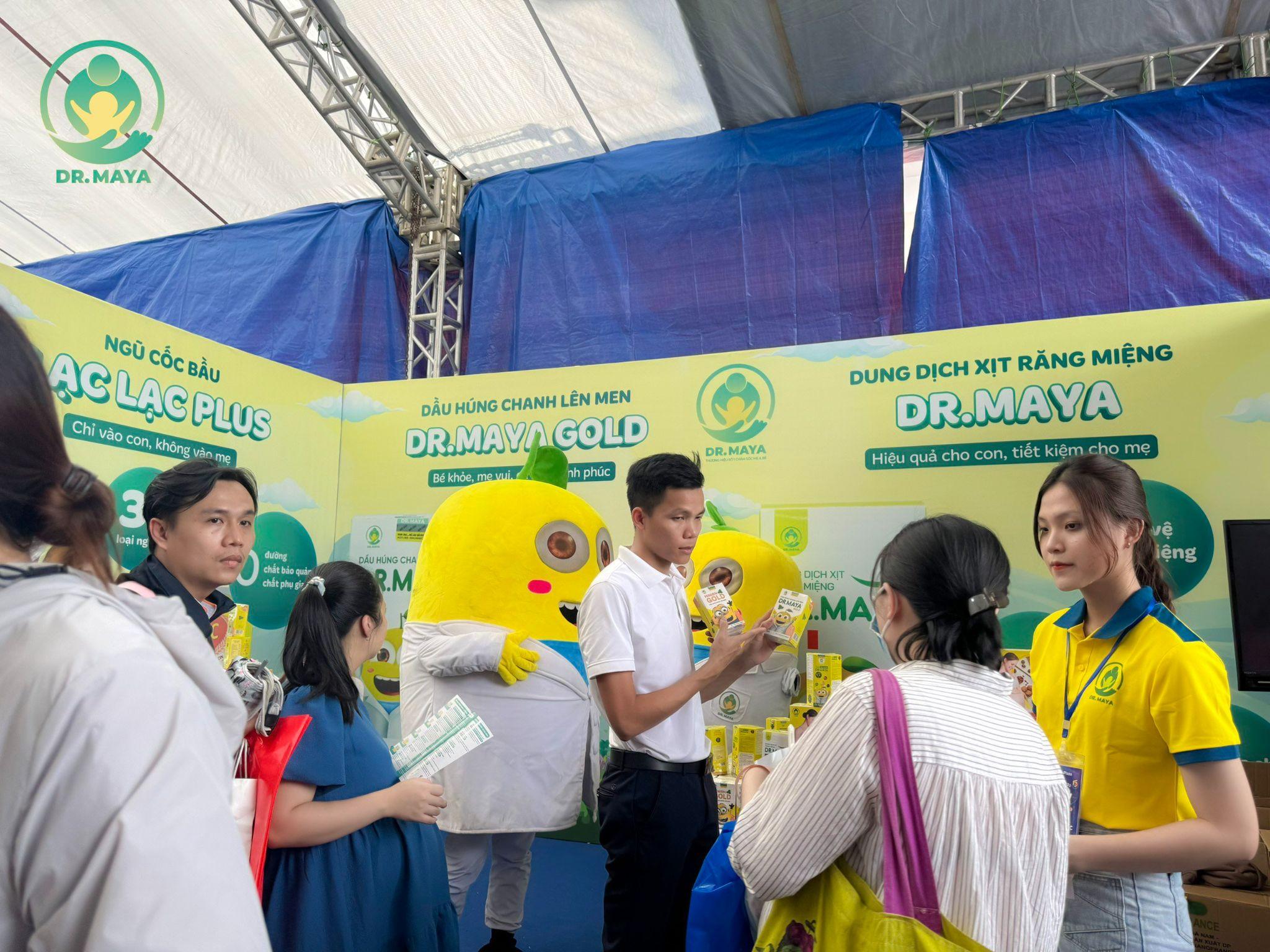 DR.MAYA đồng hành cùng KIDSPLAZA tại Festival Mẹ bầu & Em bé 2023