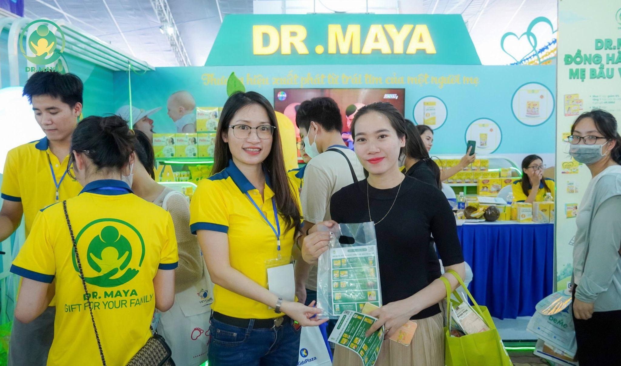 DR.MAYA đồng hành cùng KIDSPLAZA tại Festival Mẹ bầu & Em bé 2023