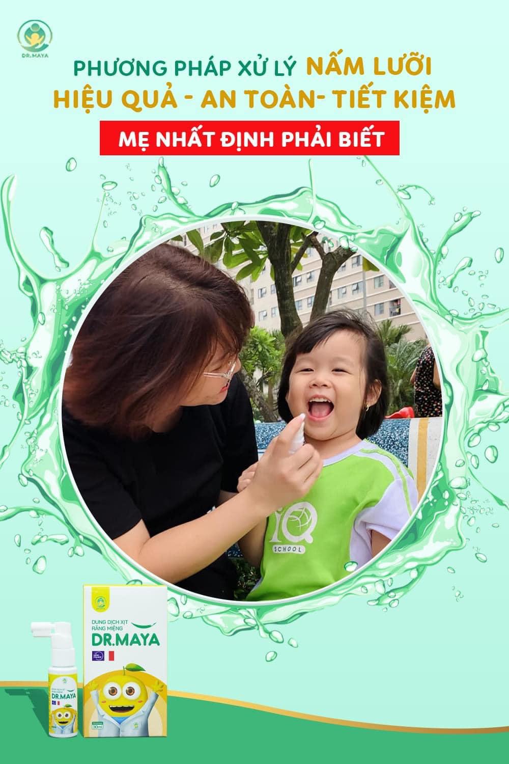 Xịt Răng Miệng Dr.Maya - Lựa chọn Tối Ưu cho Sức Khỏe RĂNG MIỆNG