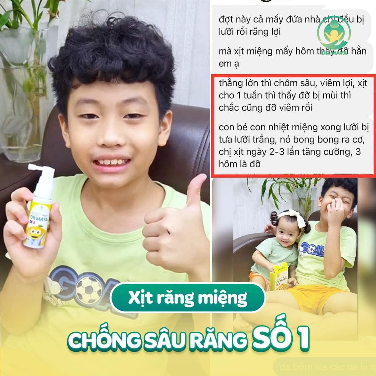 Xịt Răng Miệng Dr.Maya - Lựa chọn Tối Ưu cho Sức Khỏe RĂNG MIỆNG