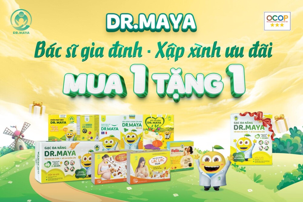 CƠ HỘi Mua SẮm GiÁ HỜi ChƯa TỪng CÓ CỦa ThƯƠng HiỆu Dr.maya