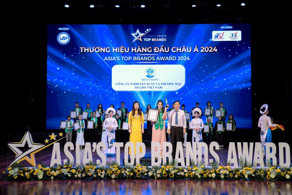 Eco Clean Tự Hào Vinh Danh Top 10 Thương Hiệu Hàng đầu Châu Á 2024