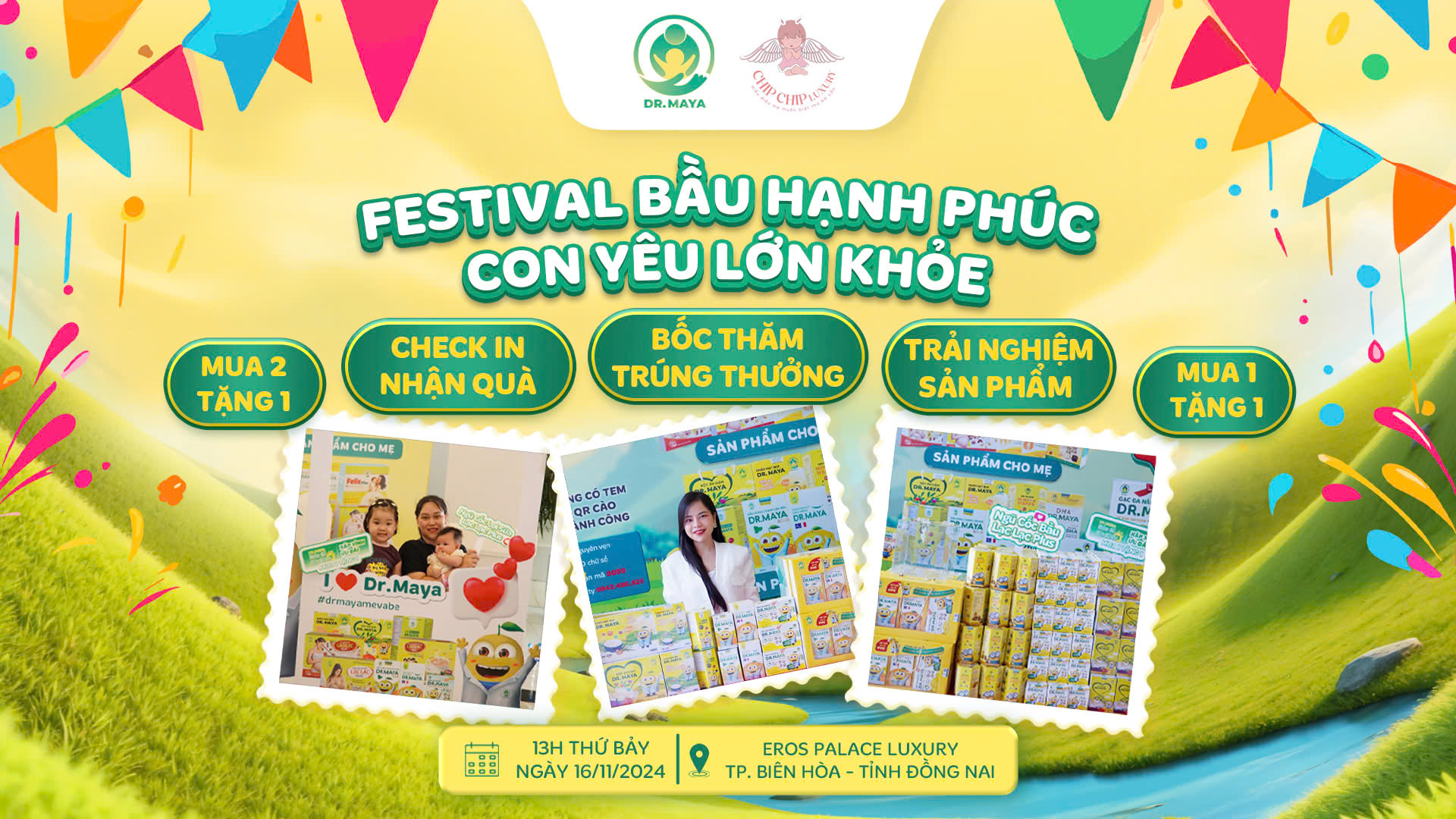 Festival “bẦu HẠnh PhÚc Con YÊu LỚn KhỎe”  Mang YÊu ThƯƠng Đong ĐẦy Cho MẸ VÀ BÉ