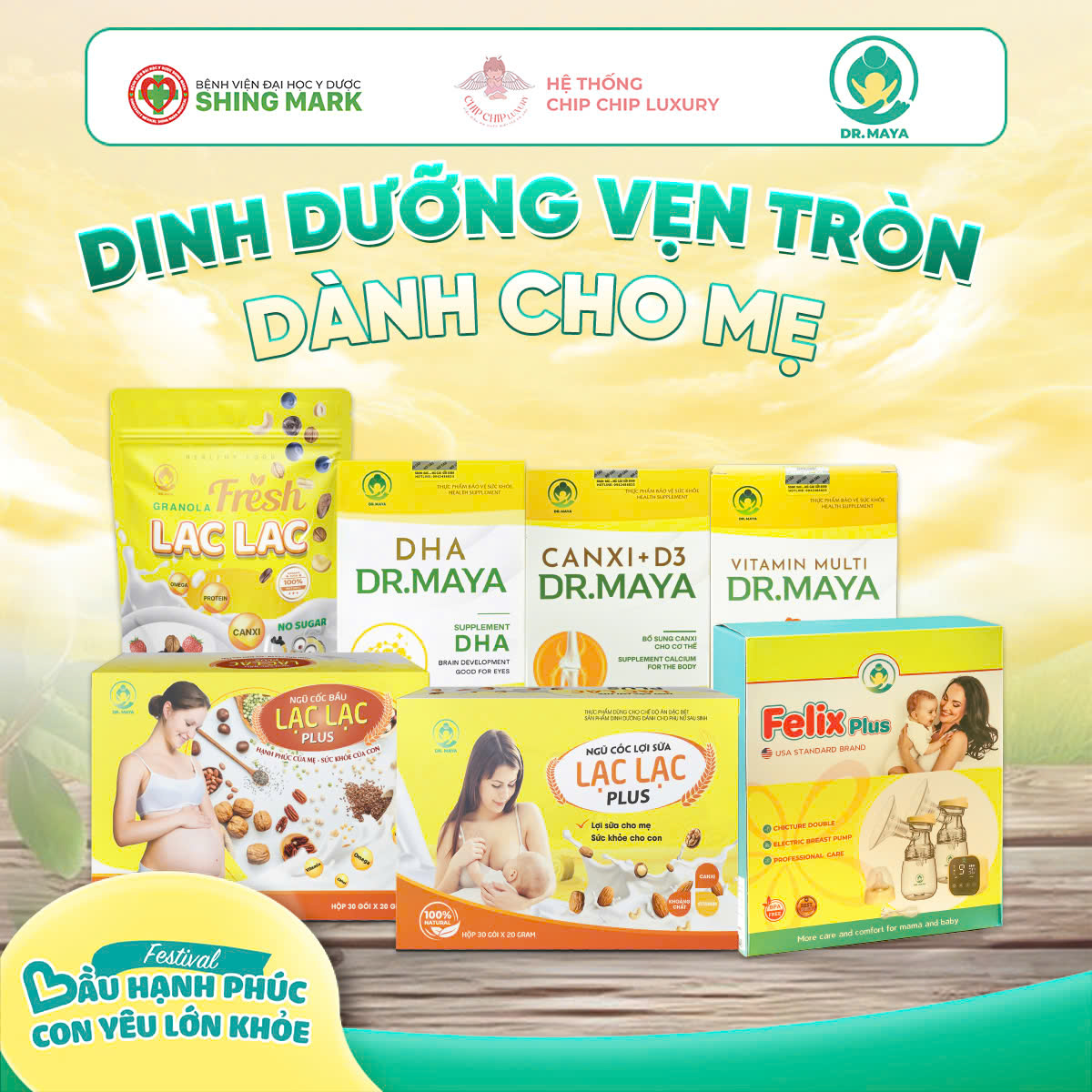 Festival “bẦu HẠnh PhÚc Con YÊu LỚn KhỎe”  Mang YÊu ThƯƠng Đong ĐẦy Cho MẸ VÀ BÉ